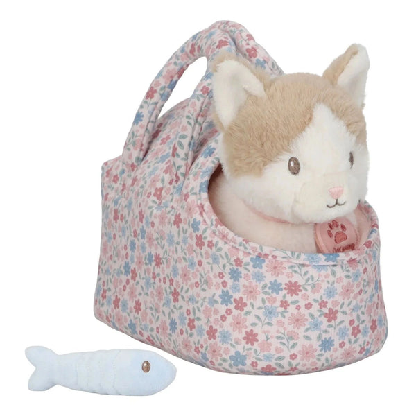 Knuffel Kat Marley in Tas