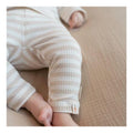 Broekje Stripe Sand/White