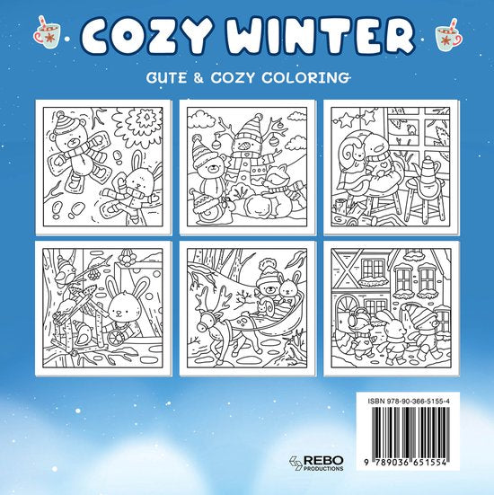 Kleurboek - Comfy Winter
