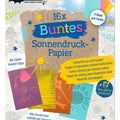 Zonnepapier 4 kleuren