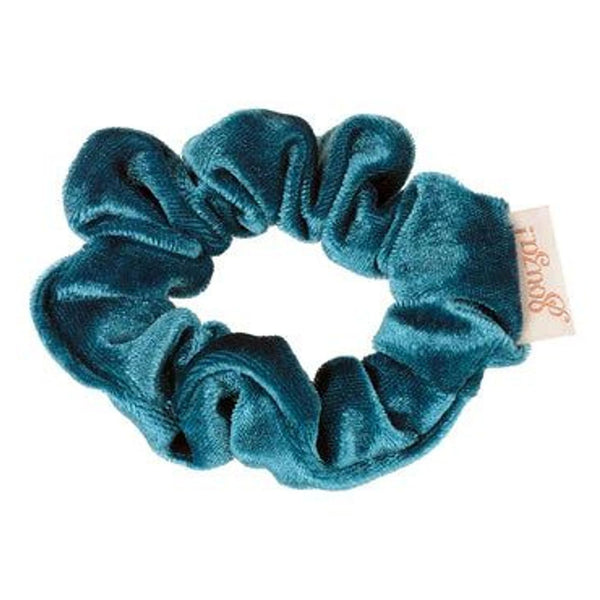 Scrunchy Titia blauw