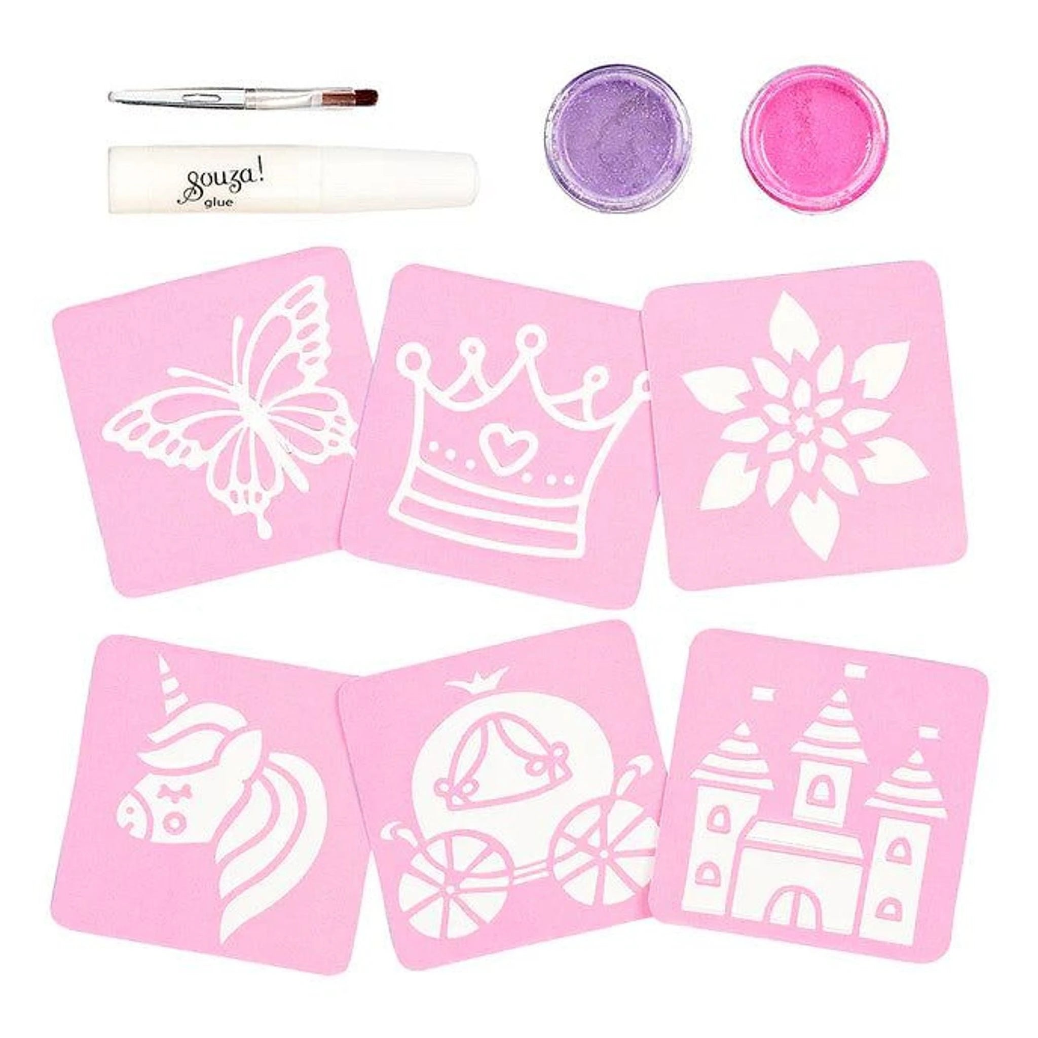 Glitter Tattoo Set Dieren