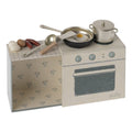 Kookset incl. kartonnen fornuis
