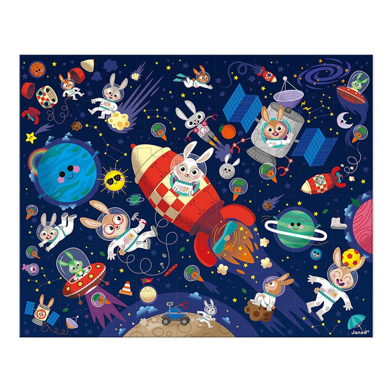 Puzzel Raket 54 stukjes 5+