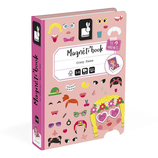 Magnetibook - Gekke gezichten meisjes