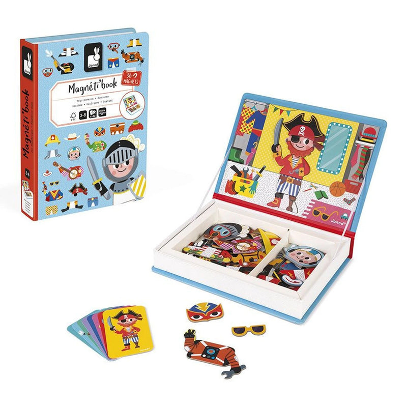 Magnetibook - Verkleedfeest Jongens