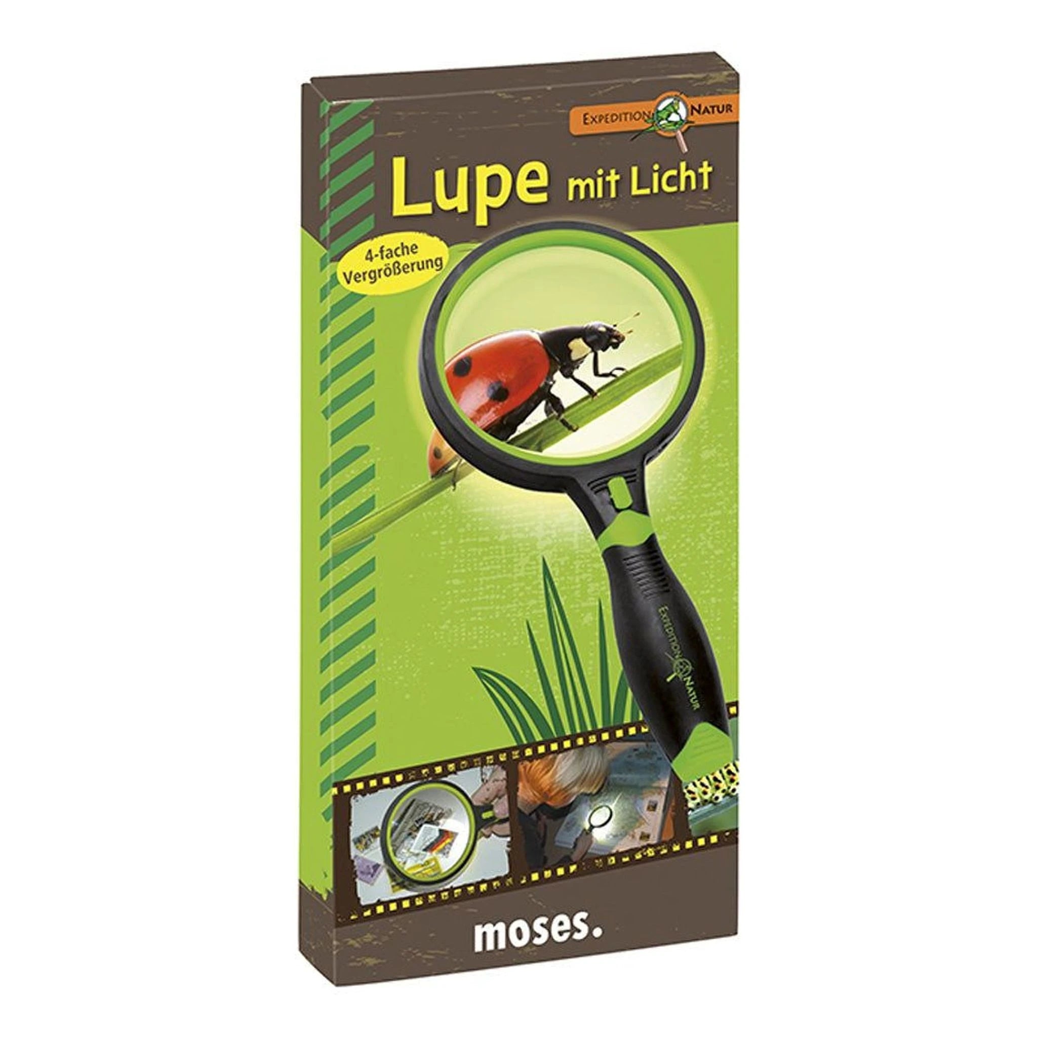 loep met licht