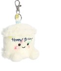 Sleutelhanger Happy Birthday Taart