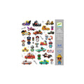 Stickers Glinsterende Crazy Motors
