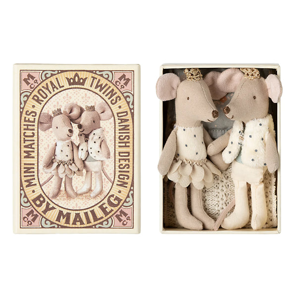 Royal Twins Prins en Prinses in Luciferdoosje