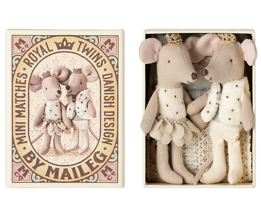 Royal Twins Prins en Prinses in Luciferdoosje
