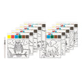 Schilderen met waterpen - Bosdieren