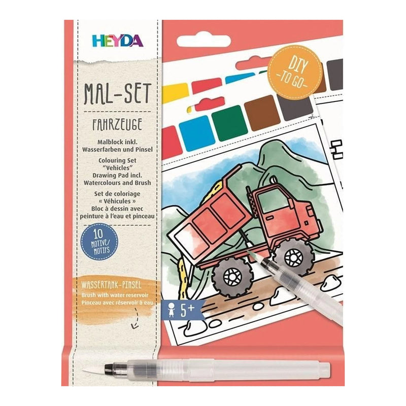Schilderen met waterpen - Voertuigen