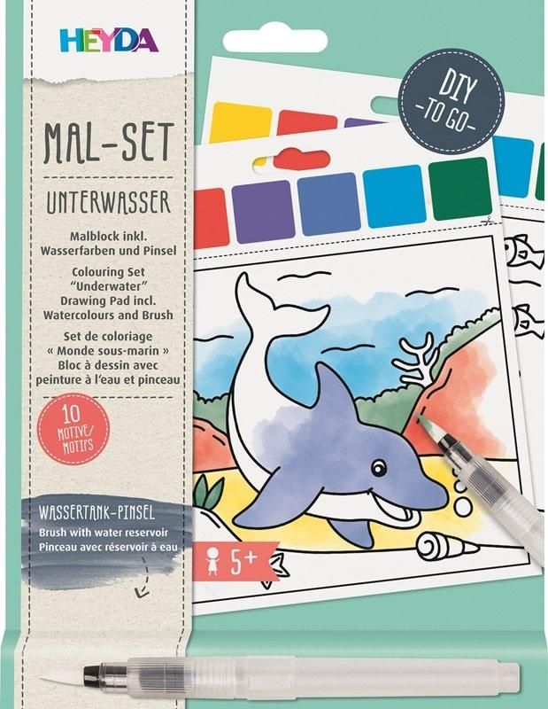 Schilderen met waterpen - Zeedieren