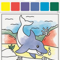 Schilderen met waterpen - Zeedieren