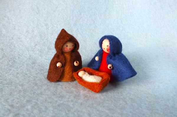 Jozef, Maria en Jezus (klein) - Zelfmaakpakketje