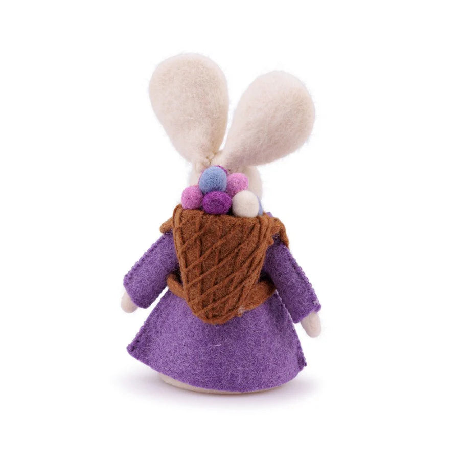 Vilten Haas met mand Lila