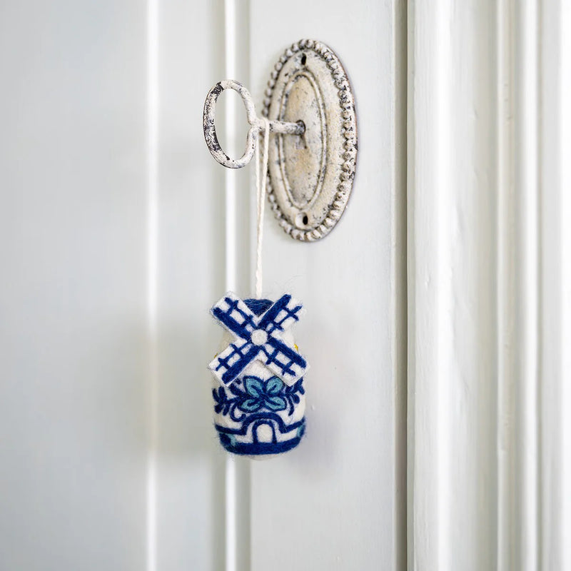 Vilten Hanger Molen Delfts Blauw