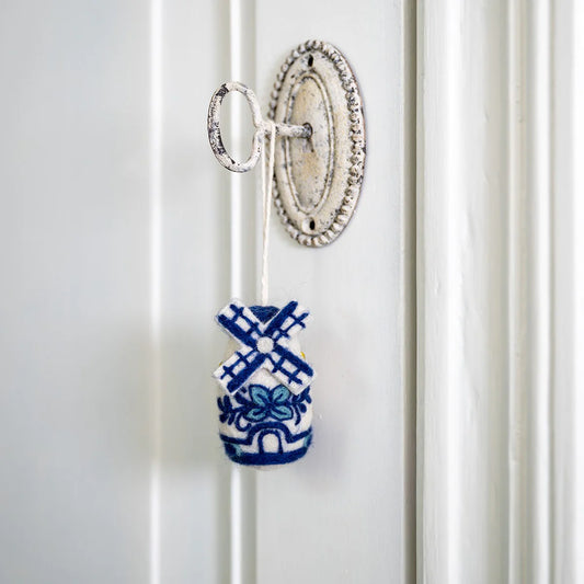 Vilten Hanger Molen Delfts Blauw