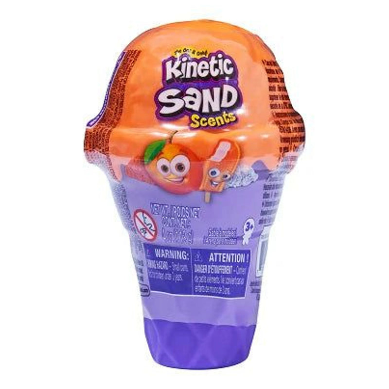 Kinetisch Zand - IJsje met geur - Oranje
