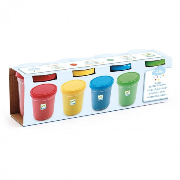 4 potjes boetseerklei