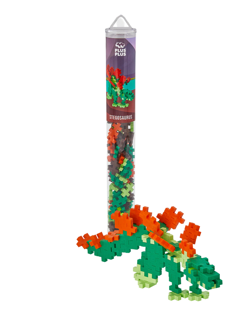 Puzzelkoker dino's 100 stukjes