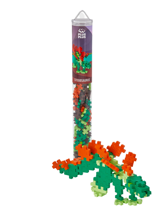 Puzzelkoker dino's 100 stukjes