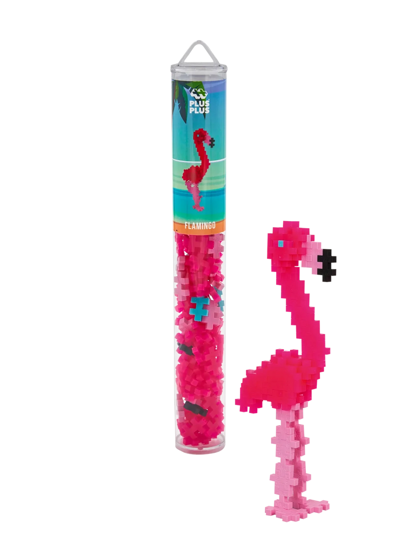 Puzzelkoker Flamingo