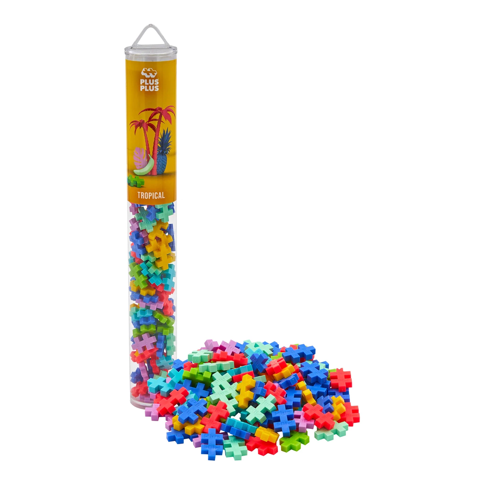 Puzzelkoker Kleurmix 100 stukjes