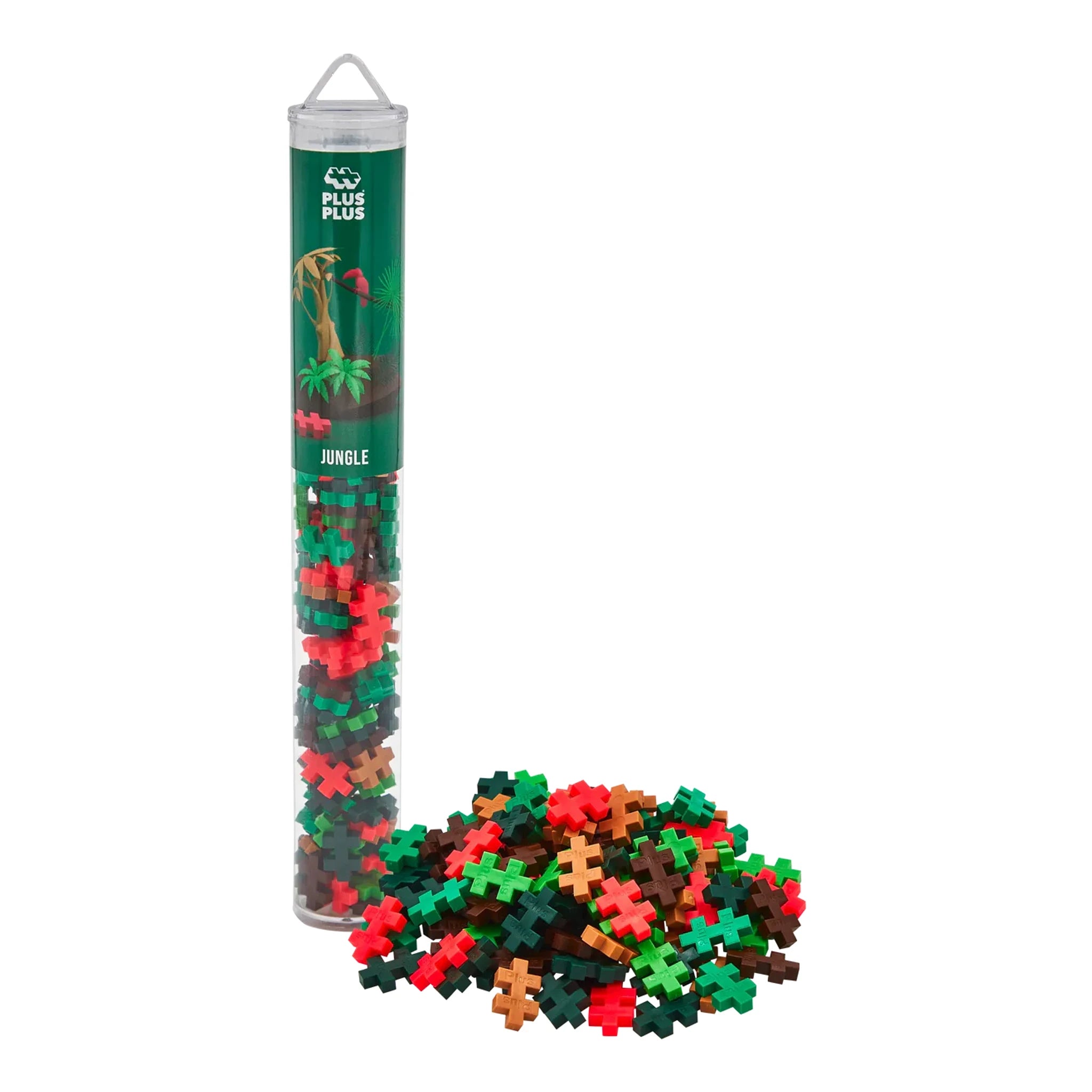 Puzzelkoker Kleurmix 100 stukjes