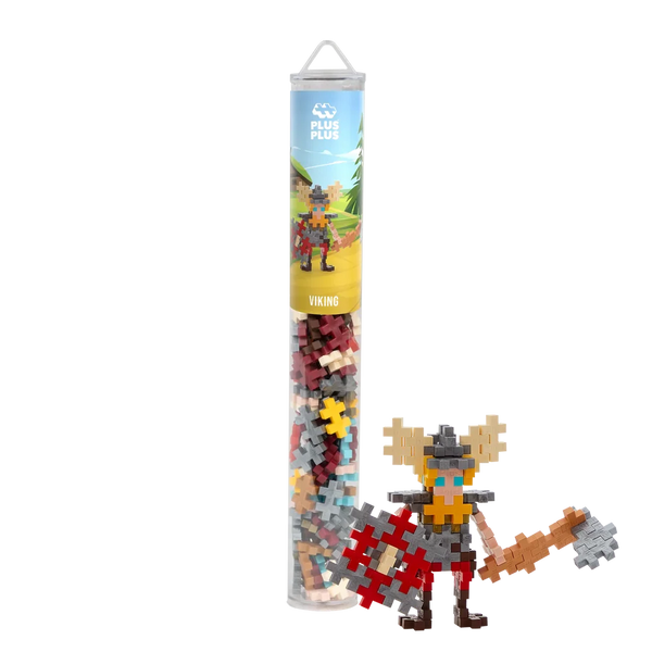 Puzzelkoker viking 100 stukjes