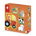 5 puzzels boerderij 2+