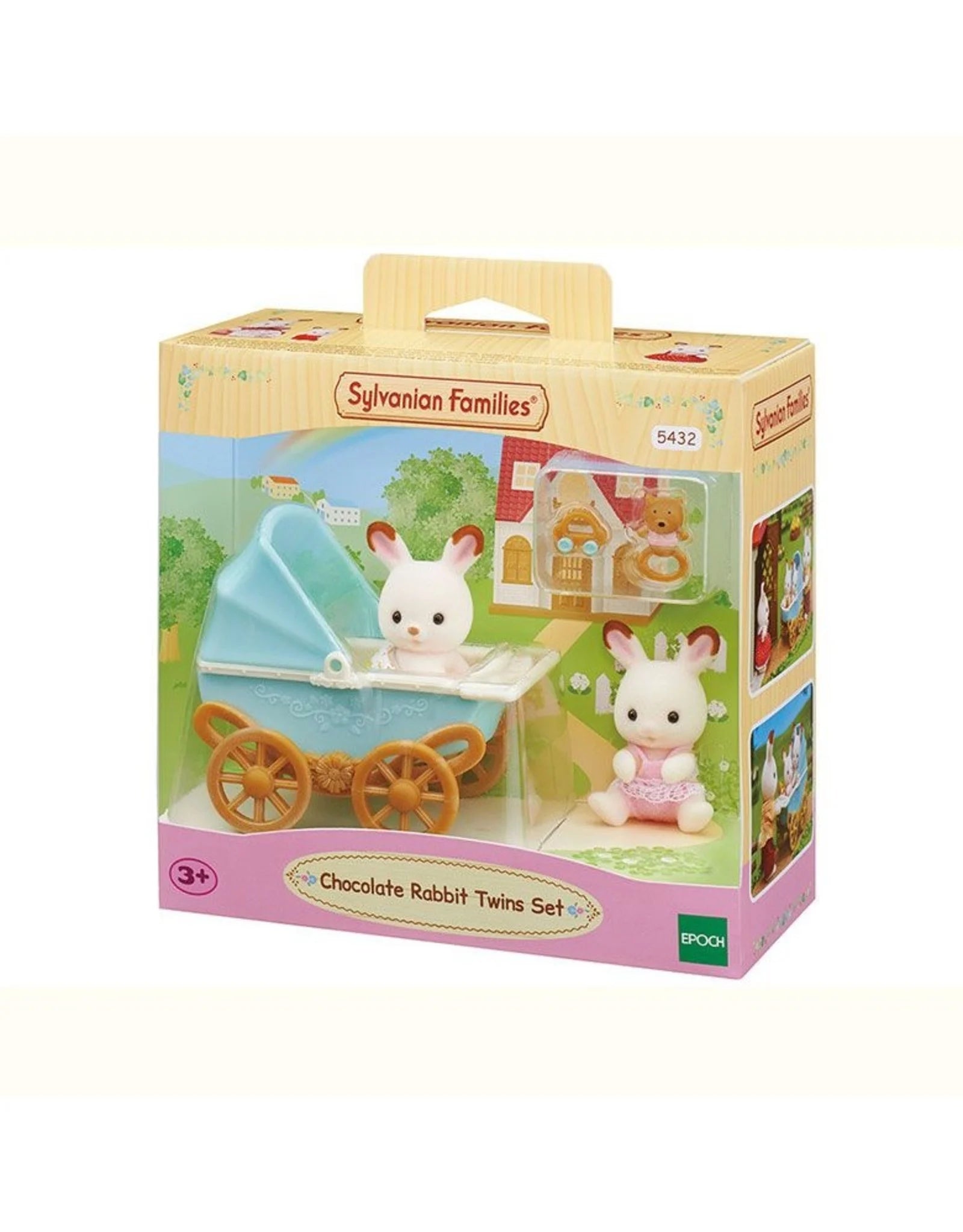 Chocolate Rabbit Twins Set