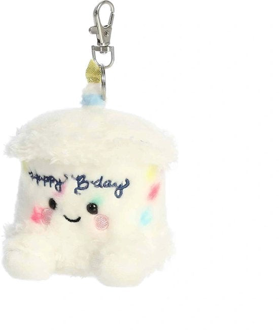 Sleutelhanger Happy Birthday Taart