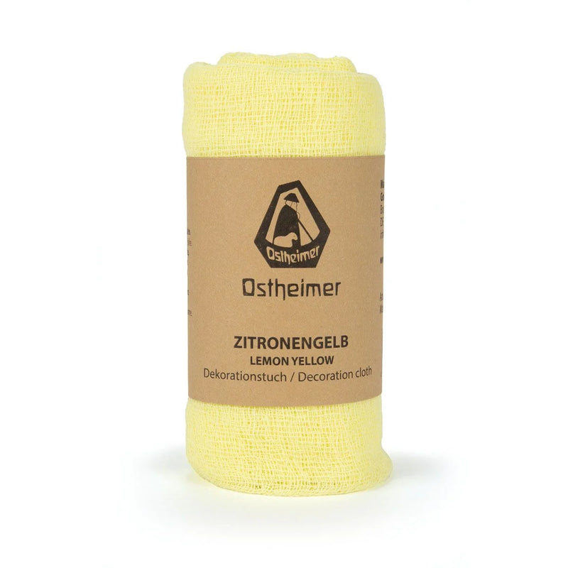 Decoratiedoek Citroengeel