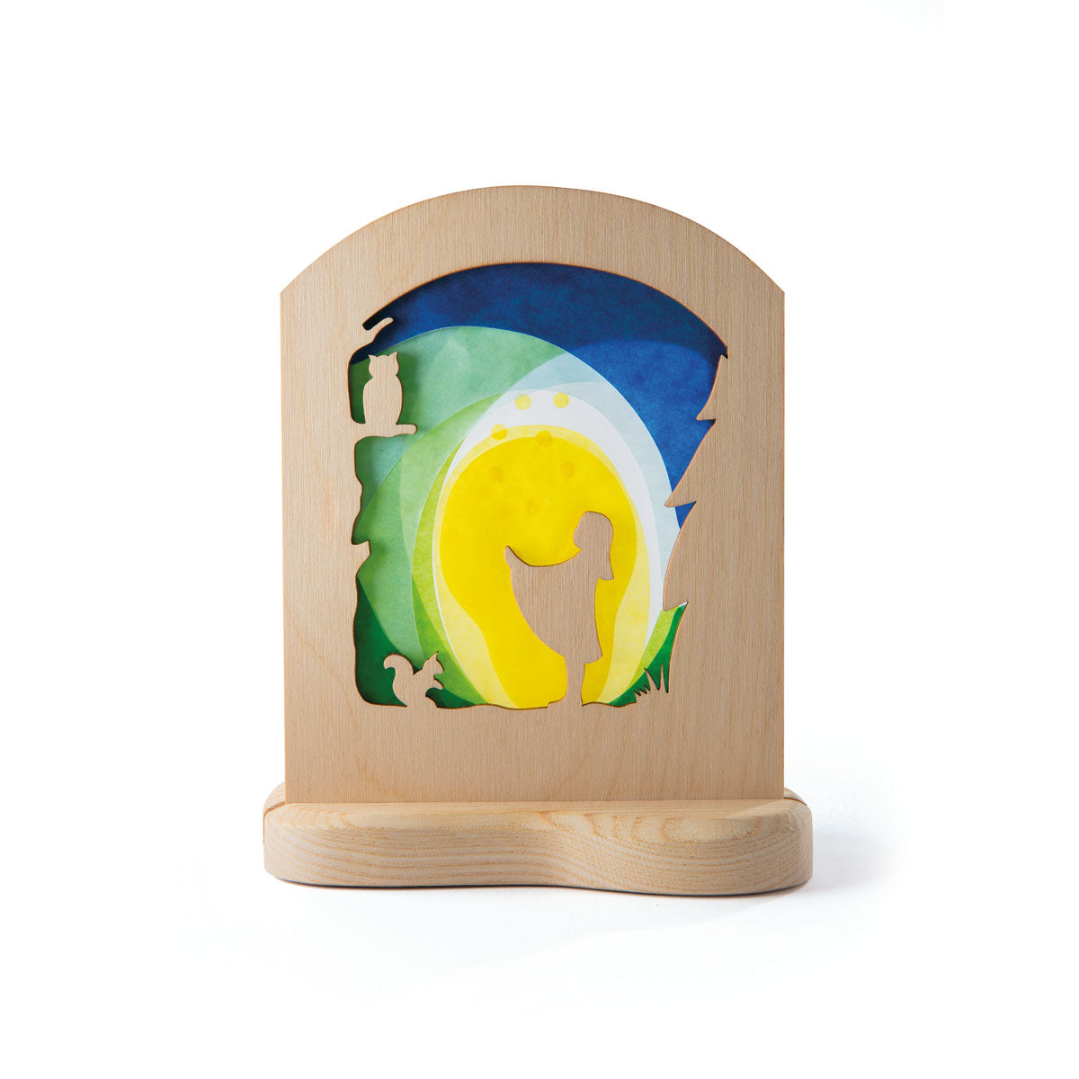 Silhouet Sterrenhemel voor in transparanthouder