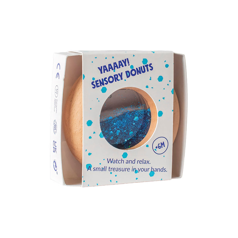 Sensorische Donut - Blauw