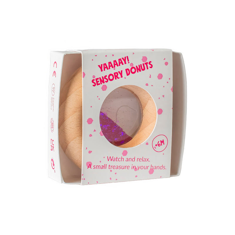 Sensorische Donut - Roze