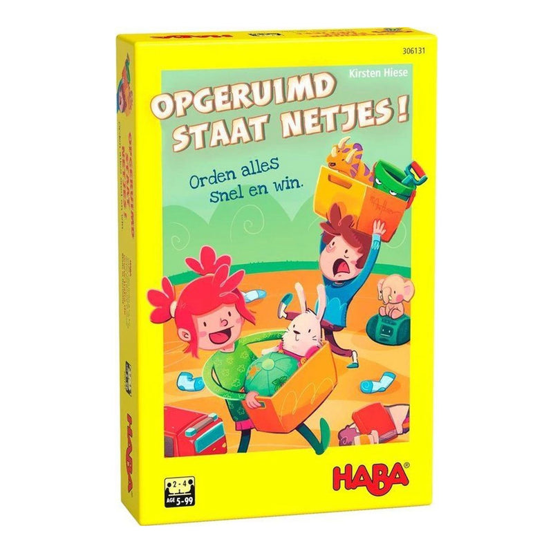 Opgeruimd staat netjes