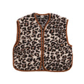 Vest Camino leopard white Junior