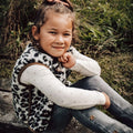 Vest Camino leopard white Junior