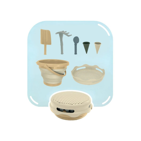 7 in 1 Strandset - Beige