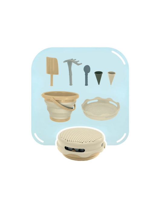 7 in 1 Strandset - Beige