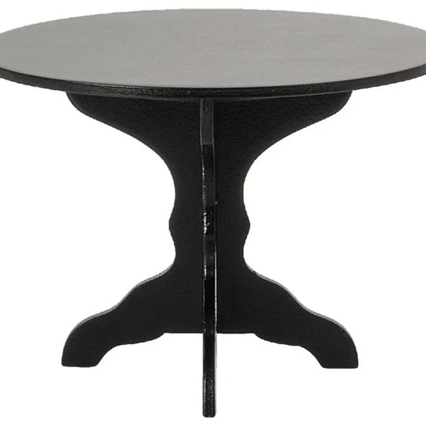 Tafel  ovaal zwart