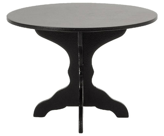 Tafel  ovaal zwart