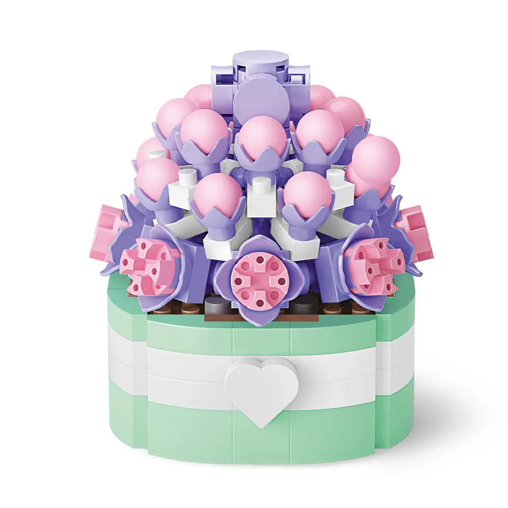 Mini Brick Garden - Paarse Vetplant