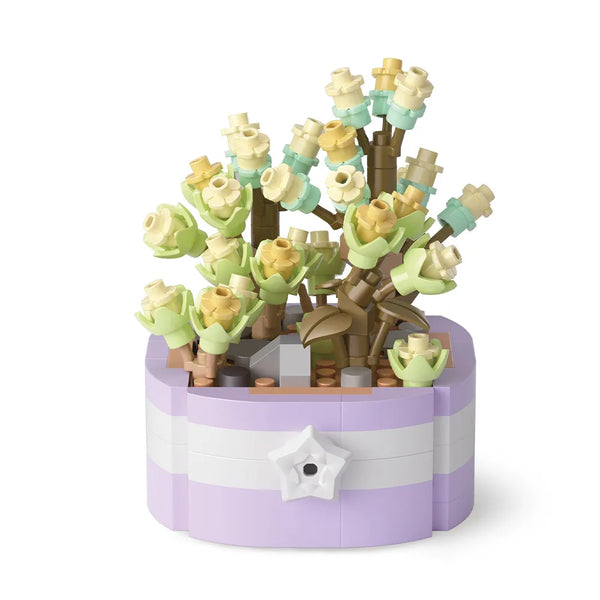 Mini Brick Garden - Gele Bloemen