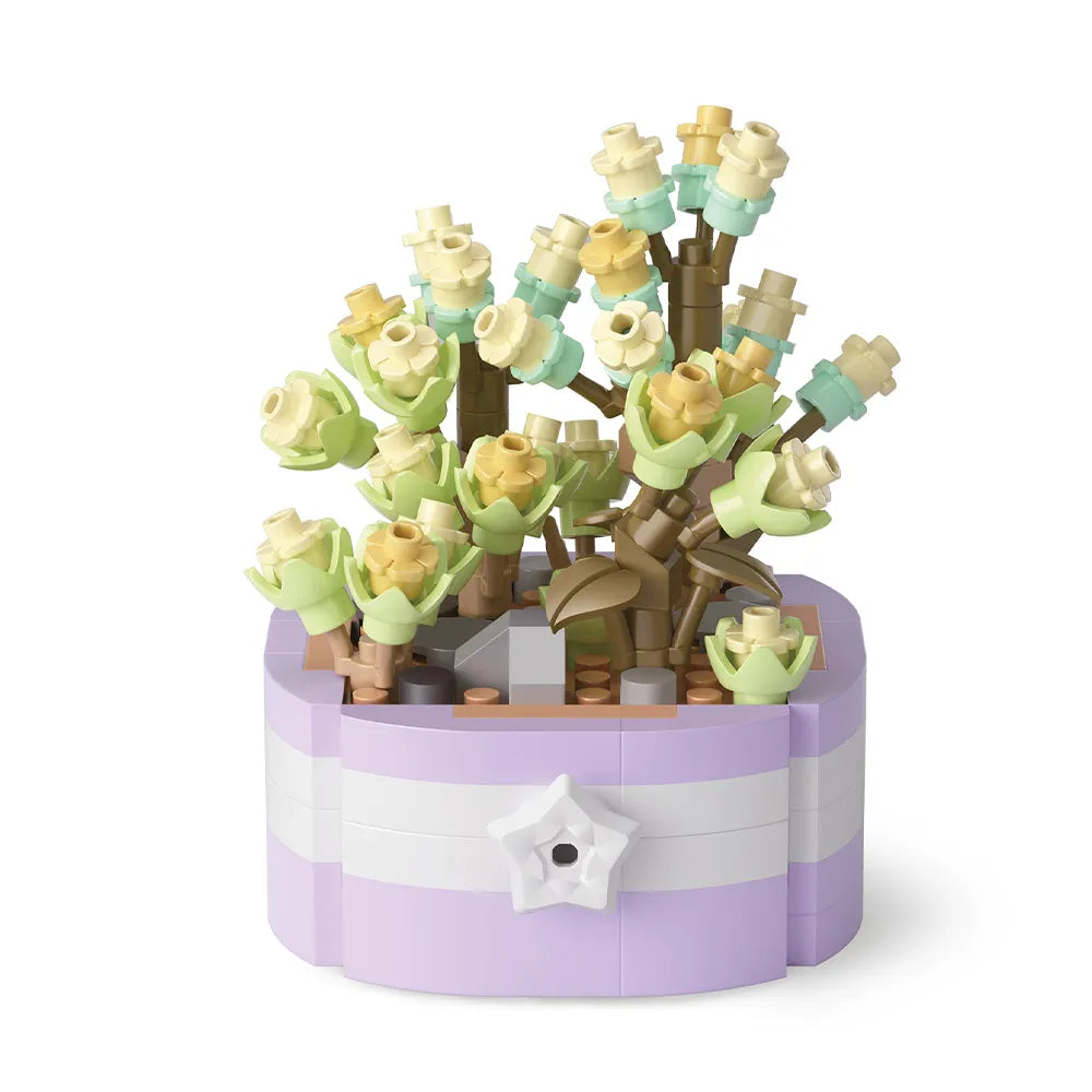 Mini Brick Garden - Gele Bloemen