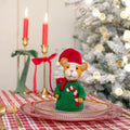 Vilten Kat Kersttrui Candystick