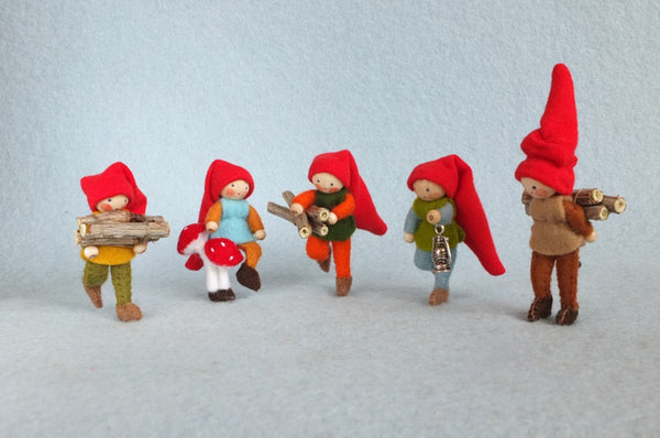Vijf Minikabouters - Zelfmaakpakketje